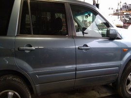 2006 PILOT BLUE, EX-L, 3.5L, AT, AWD.  A24042
